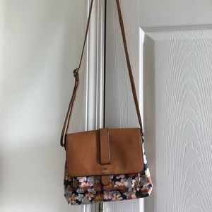 Fossil Kinley small Crossbody floral